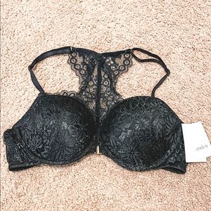 Block Lace Bra